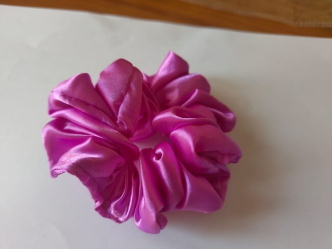 Classic Satin Silk Scrunchies for Women and Girls(Pack of 4) - Image 4