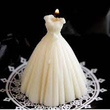Bridal Dress Candle