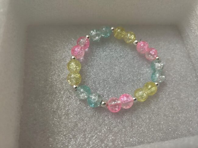 Multicolor Crystal Bead Bracelet(Pack of 2) - Image 2