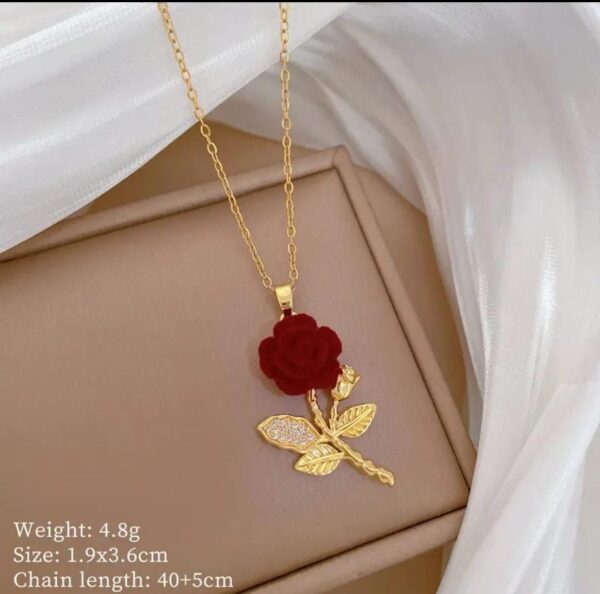 Blossom Luxe Rose Pendant